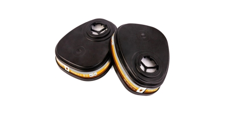 Комплект фильтров для защиты органов дыхания класса А1В1Е1 2 шт Jeta Safety 6542