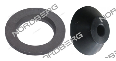 Комплект конус + шайба для малых грузовиков 40 мм NORDBERG TB-P-0300015+TB-P-0200010