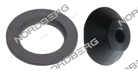 Комплект конус + шайба для малых грузовиков 40 мм NORDBERG TB-P-0300015+TB-P-0200010