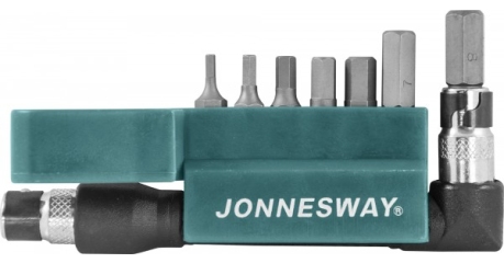 Комплект вставок-бит JONNESWAY S08H2H8S (1/4") 8 предметов