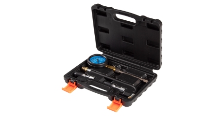 Компрессометр бензиновый 0-21 атм кейс 5 предметов AFFIX AF12010521C