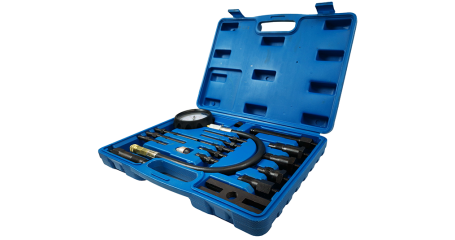 Компрессометр дизельный с адаптерами для всех дизелей TA-G1011 (MHR-A1020B) 0-1000PSI и 0-70атм