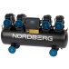 Компрессор безмасляный 380В ресивер 120 л 1000 л/мин NORDBERG NCEO120/1000