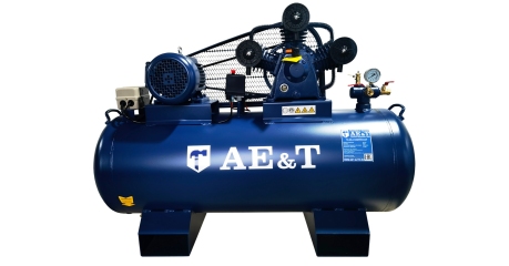 Компрессор поршневой AE&T TK-200-4, ресивер 200л, производительность 440л/мин, 380В