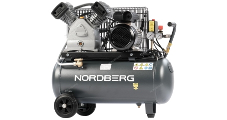 Компрессор поршневой с ременной передачей 220В, ресив. 50л, 420л/мин NORDBERG NCP50/420A NORDBERG NCP50/420A