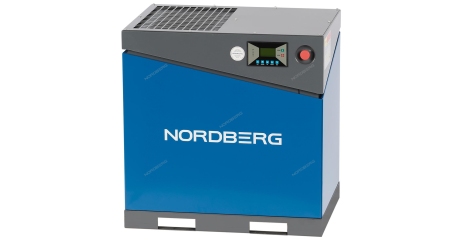 Компрессор винтовой, 11 кВт, 1450 л/мин, 10 бар, IP55, без ресивера NORDBERG NCA15