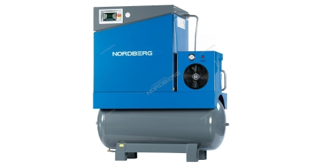 Компрессор винтовой, 15кВт, ресивер 500л, 10Бар, 1910л/мин NORDBERG NCA20RD
