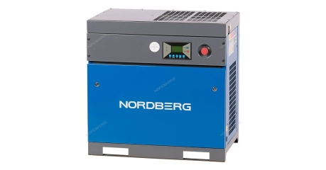 Компрессор винтовой 7,5 кВт 10 бар 960 л/мин IP23 без ресивера NORDBERG NCB10