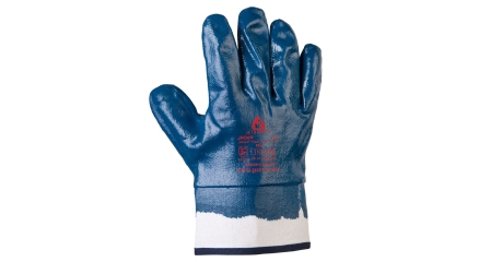 Краги для тяжелой работы с полным нитриловым покрытием JETA SAFETY JN069/XL