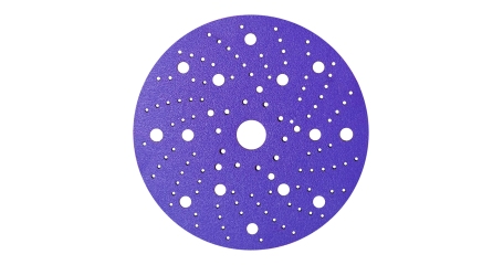 Круг шлифовальный на пленочной основе 150 мм GRIP P150 MultiHole Sandwox 328 PLUS Purple Line 328P.150.150.LC