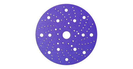 Круг шлифовальный на пленочной основе 150 мм GRIP P150 MultiHole Sandwox 328 PLUS Purple Line 328P.150.150.LC