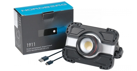 Лампа светодиодная, стационарная, аккумуляторная NORDBERG 1911 (3,6 В)