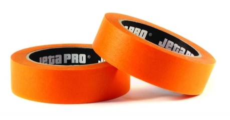Лента маскирующая JETAPRO ORANGE 58280, 80°С-30 мин, оранжевая
