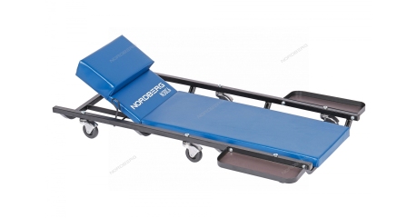 Лежак подкатной с подъемным подголовником и магнитными лотками NORDBERG N30C6