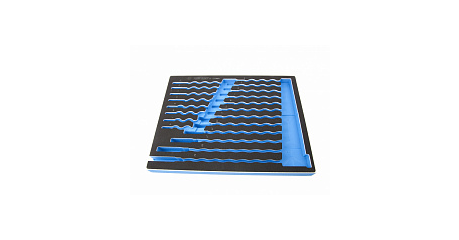 Ложемент для набора комбинированных ключей 9-1220MRV, EVA KING TONY 85811732B