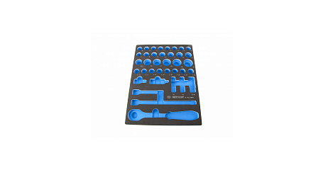 Ложемент для набора торцевых головок 9-4537MRV, EVA KING TONY 85811632B