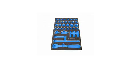 Ложемент для набора торцевых головок 9-4537MRV, EVA KING TONY 85811632B