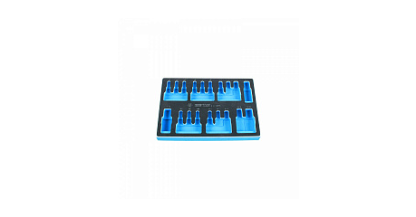 Ложемент для набора торцевых насадок 9-4129PRV, EVA KING TONY 85811232B