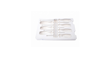 Ложемент для наборов отверток 30127MR, 30617MR, PVC KING TONY 843012712H