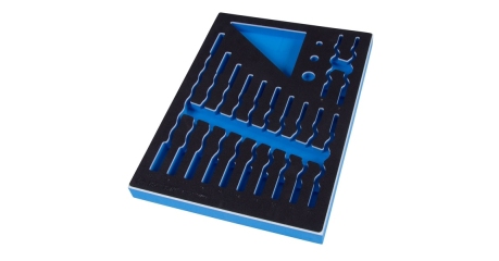 Ложемент KING TONY 85819632B для набора трещоточных комбинированных ключей 9-10115MRV, EVA