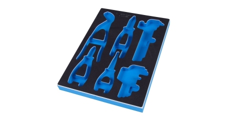 Ложемент KING TONY 85823032B для набора пассатижей, шестигранников и TORX Г-образных 9-90222MRV, EVA