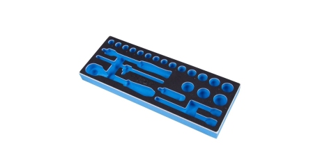 Ложемент KING TONY 859352332B10 для набора торцевых головок 3/8" с принадлежностями 9-3523MRV10, EVA