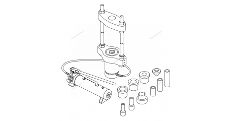 Выпрессовщик шкворней NORDBERG N31PE75 (75 тонн), ручной