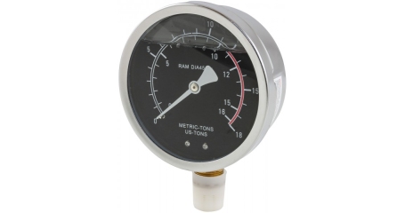 Манометр Ombra OHT610NPG для гидравлического пресса OHT610N