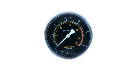 Манометр осевой глицеринонаполненный для пресса N3615F NORDBERG N3615F#RG