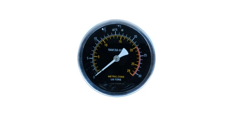 Манометр осевой глицеринонаполненный для пресса N3620, N3620F NORDBERG N3620F#PG