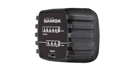 Механический счетчик с овальными шестернями для масла SAMOA 366855, 1-30 л/мин