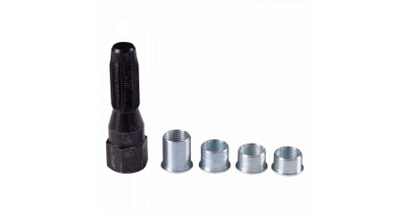 Метчик для восстановления свечной резьбы AFFIX AF10312005, набор ремонтных вставок (футорок), 5 предметов