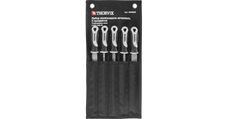 Набор напильников личневых Thorvik MFSS205 (5 предметов)