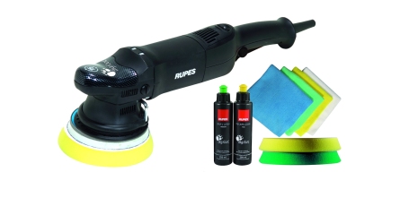 Мини-машинка эксцентриковая полировальная Rupes LHR75E/STN с набором принадлежностей