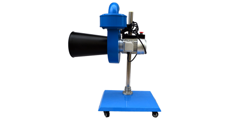 Мобильная установка для отвода выхлопных газов AE&T TG-2707604M (для шланга 76мм)