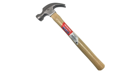 Молоток столярный с деревянной рукояткой 225гр WP241004 WORKPRO