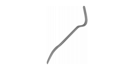 Монтажная лопатка изогнутая 45° для кузовных работ JONNESWAY AB030068A 380 мм.