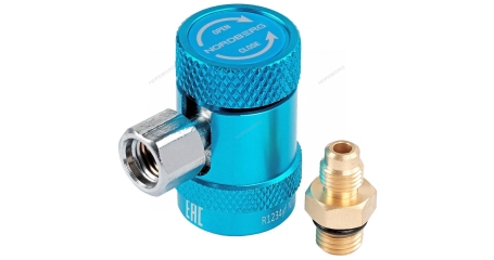 Муфта быстросъемная R1234yf низкое давление синяя NORDBERG NFA2L