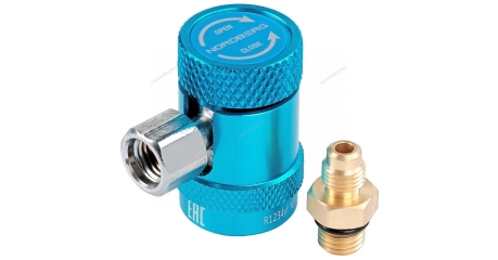 Муфта быстросъемная R1234yf низкое давление синяя NORDBERG NFA2L