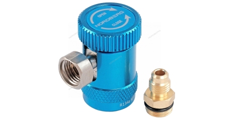 Муфта быстросъемная R134a низкое давление синяя NORDBERG NFA3L