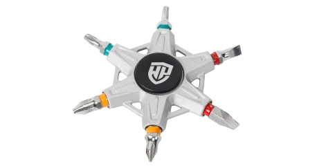 Отвертка-спиннер 6-в-1 WP221065 WORKPRO