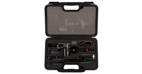 MIGHTY SEVEN Пневматическая ленточная шлифовальная машина, 16 000 об/мин, 4 насадки, кейс