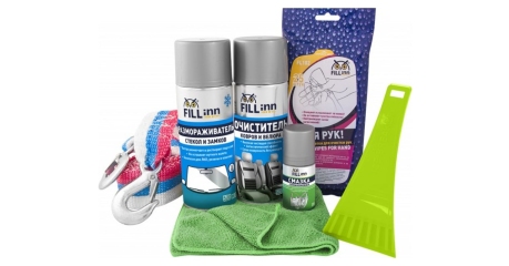 Набор автокосметики Fill Inn FL133 "Зимний №4"