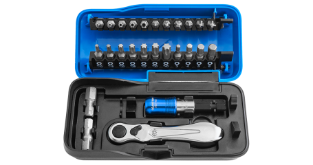 Набор бит и трещотка в кейсе KING TONY 1026CQ-AM