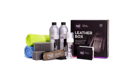 Набор для чистки и защиты кожаных изделий SmartOpen Leather Box