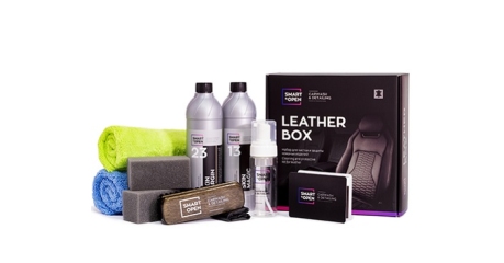 Набор для чистки и защиты кожаных изделий SmartOpen Leather Box
