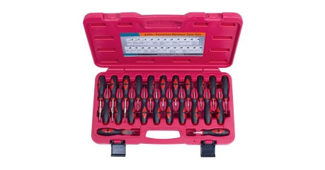 Набор для демонтажа клемм электропроводки, кейс, 23 предмета МАСТАК 106-20001C