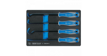 Набор для демонтажа сальников и колец, ложемент, 4 предмета KING TONY 9-30904AYV