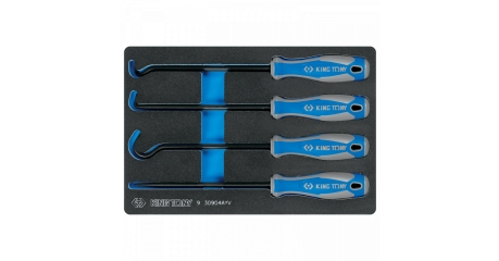 Набор для демонтажа сальников и колец, ложемент, 4 предмета KING TONY 9-30904AYV