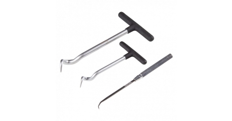 Набор для демонтажа сальников и резиновых колец, кейс, 3 предмета МАСТАК 109-60003C